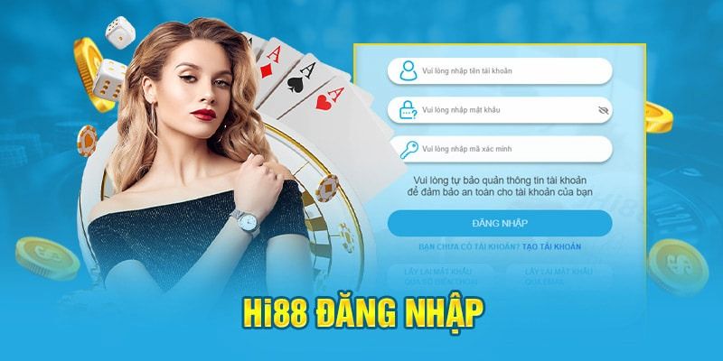 Quy trình đăng nhập Hi88