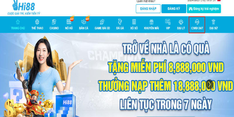 Những trường hợp cần liên hệ Hi88 để được hỗ trợ